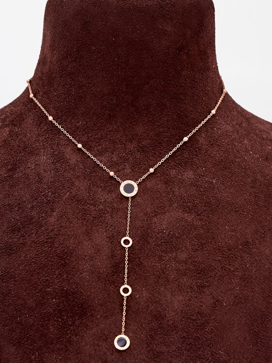 Gold Brass Necklace, , image 1