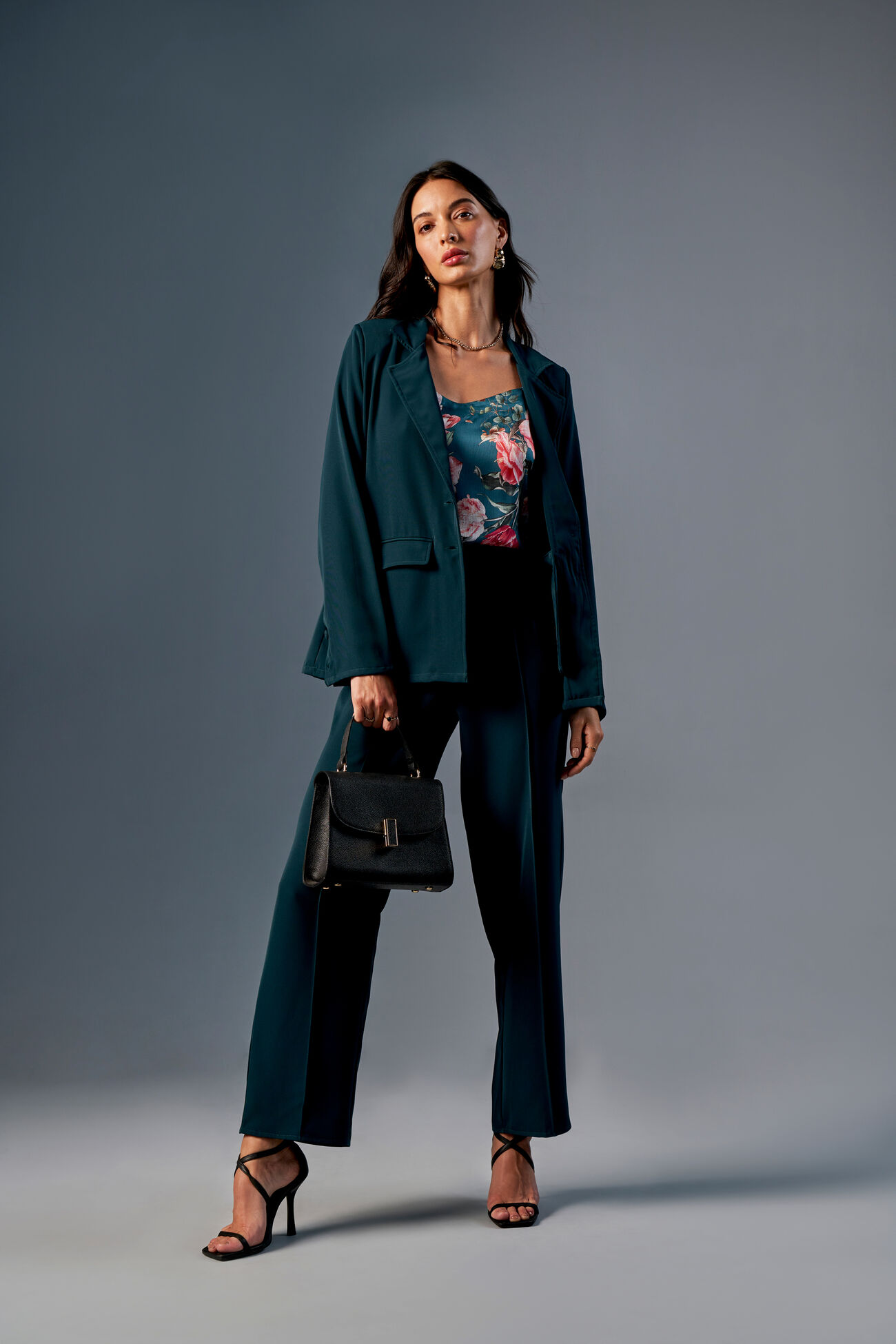 Buy our Boardroom Chic Coord Set online from ANDIndia SC F23AV0033PSPTW