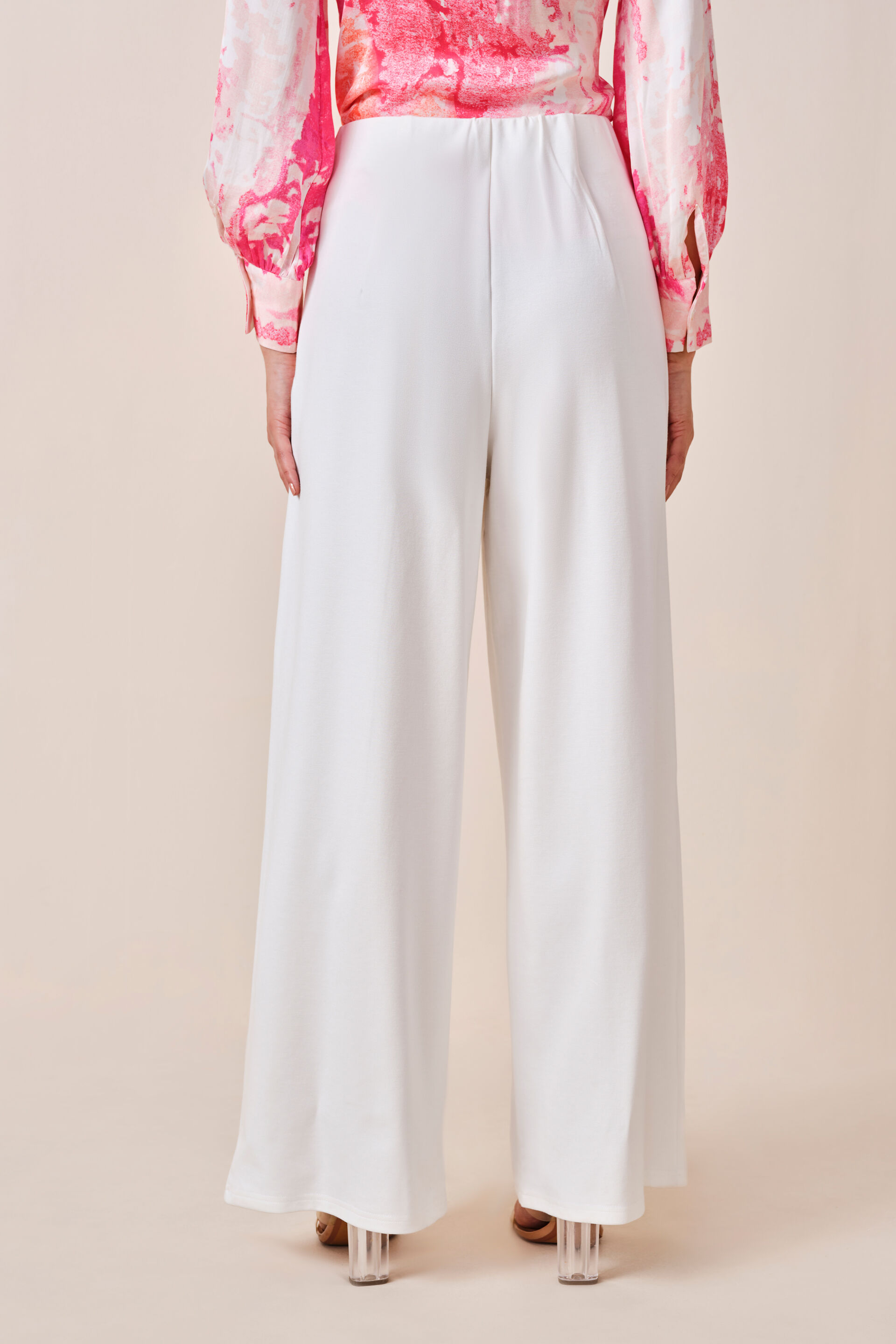 Made To Sway White Flair Pants, White, image 4