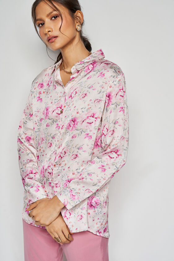 Pastel Petal Top, Pink, image 3