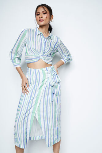 Stripe Express Skirt Set, Multi Color, image 3