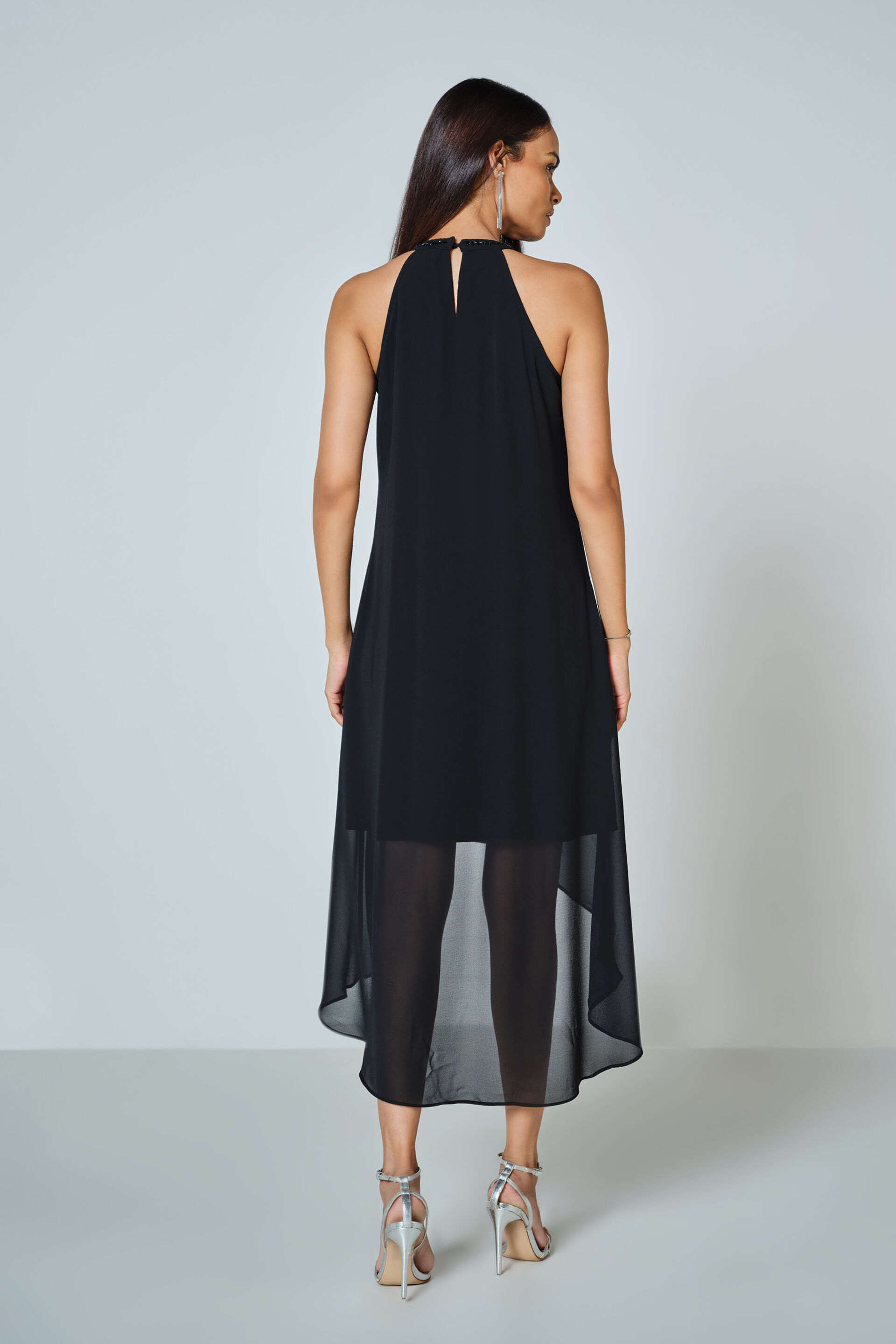 Nyx Solid Dress, Black, image 6