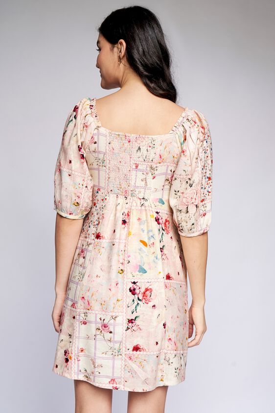 5 - Multi Floral Straight Dress, image 5