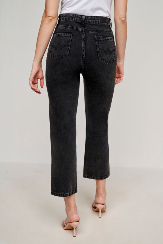 Charcoal Solid Straight Bottom, Charcoal, image 2