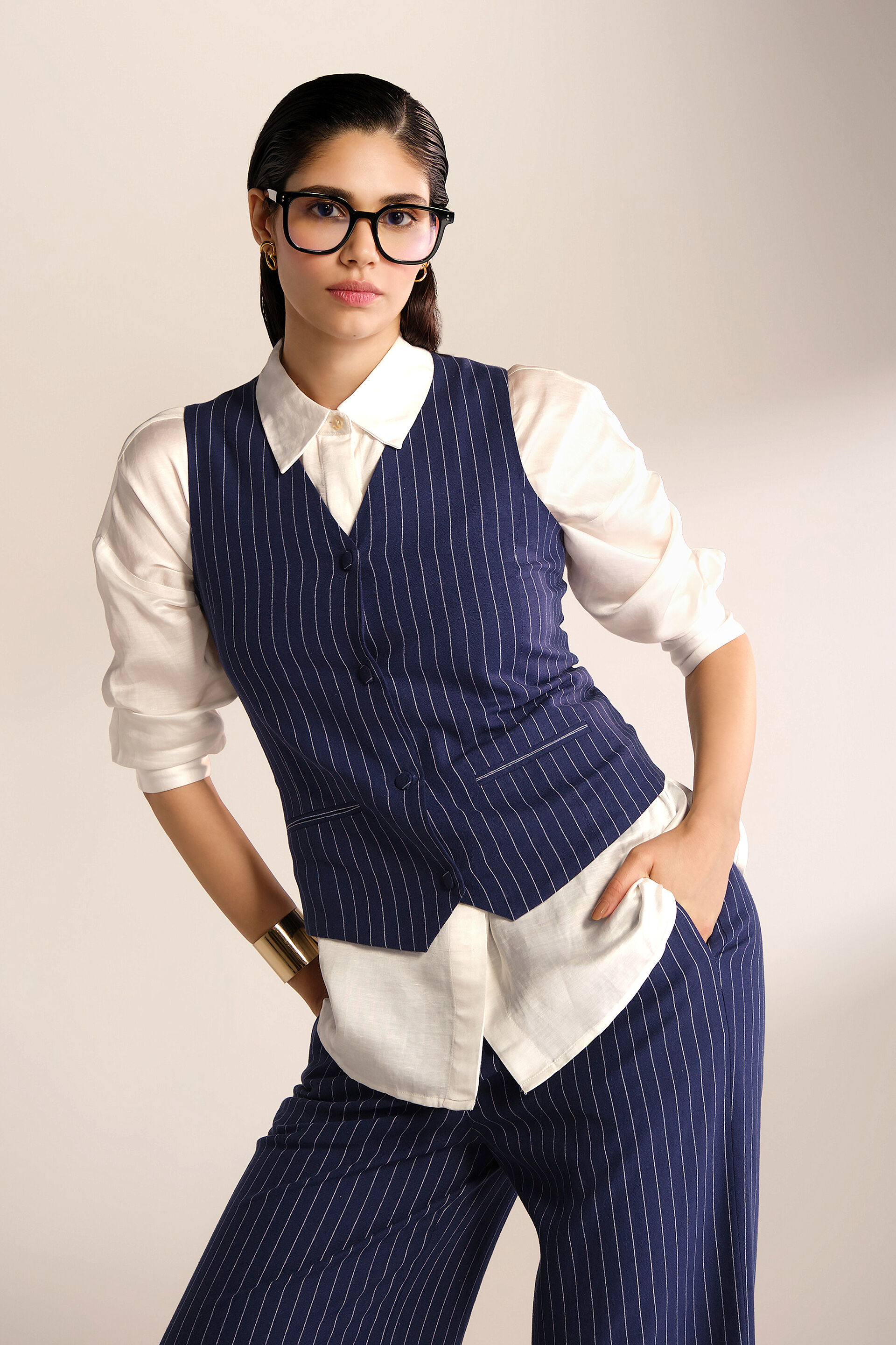 Moonglade Co-ord, Navy, image 4