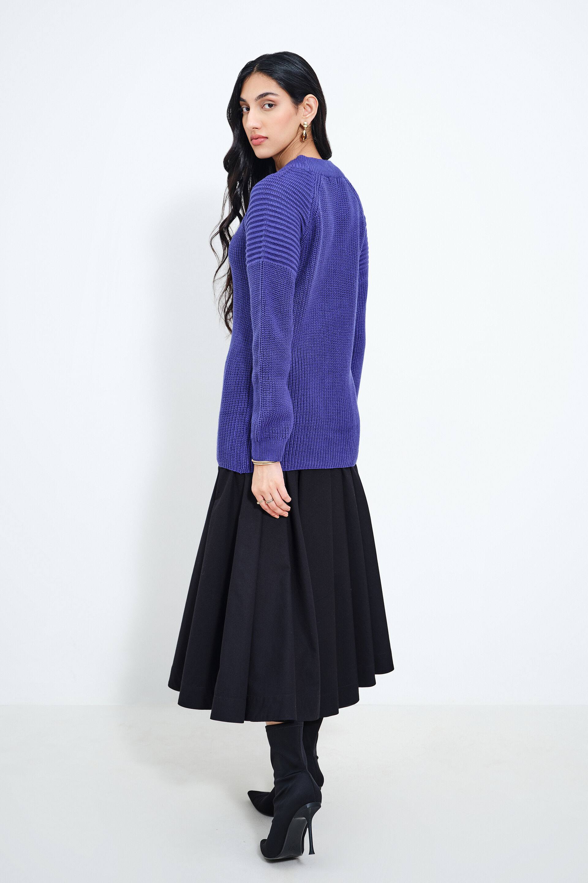 Blue Solace Sweater, Blue, image 2