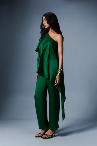 Emerald Elegance Co-ord Set, Green, image 2