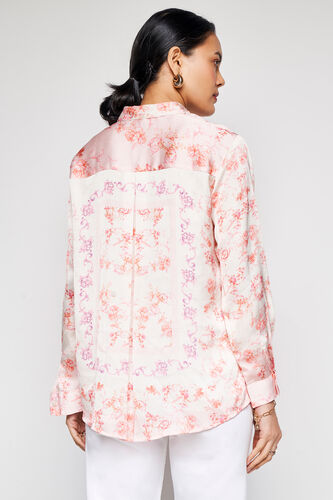 Multi Bloom Shirt Style Top, Multi Color, image 4