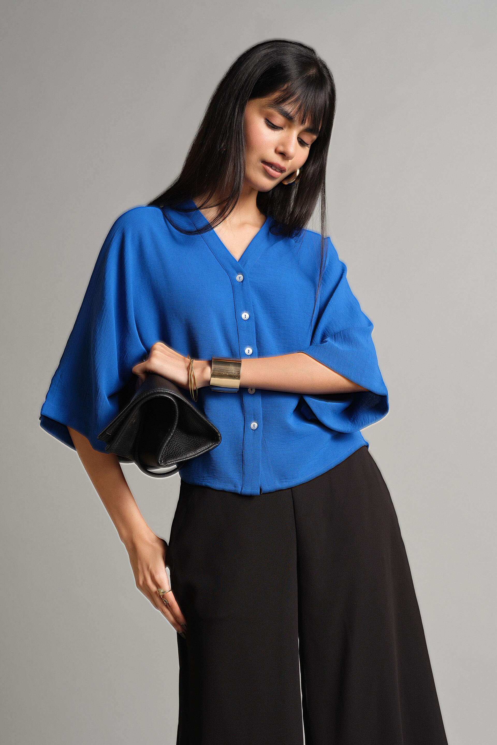 Blue Vibe Top, Blue, image 3