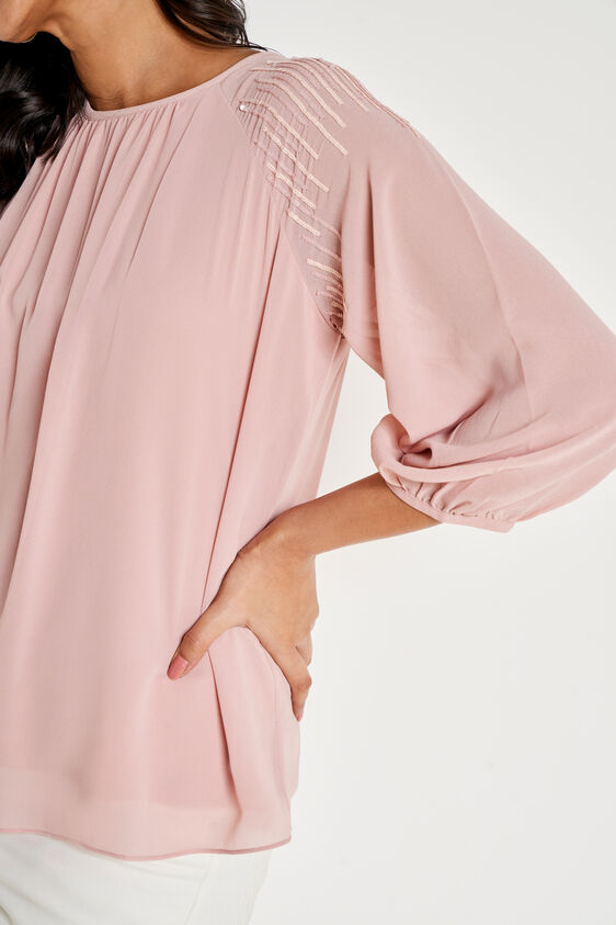 Flesh Solid Flared Top, Flesh, image 2