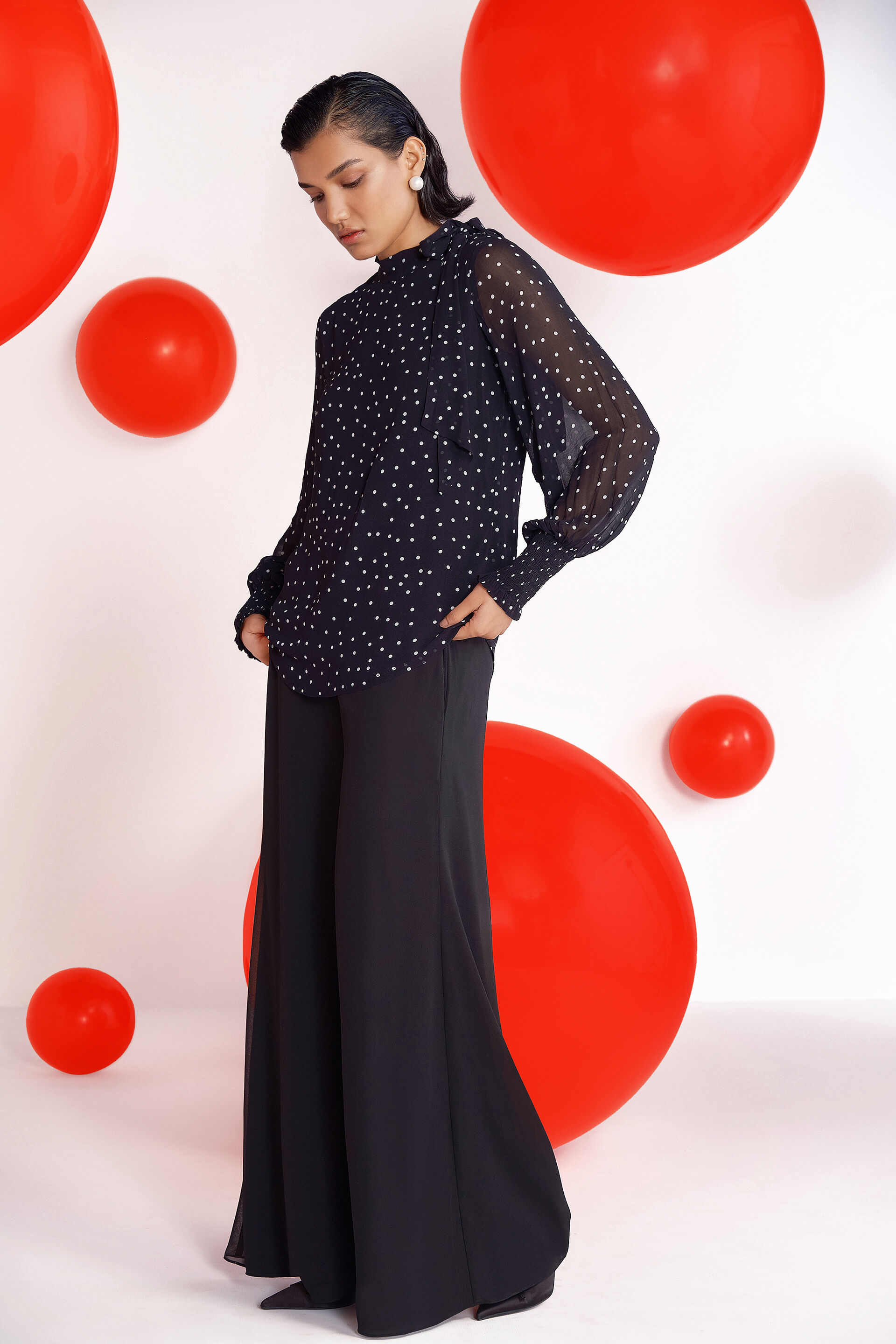 Annarose Top, Black, image 6