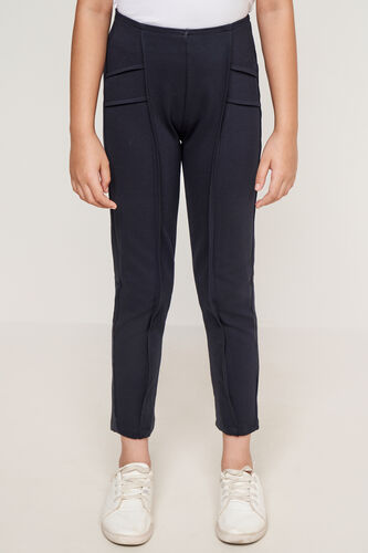 Straight Bottom, Navy Blue, image 1