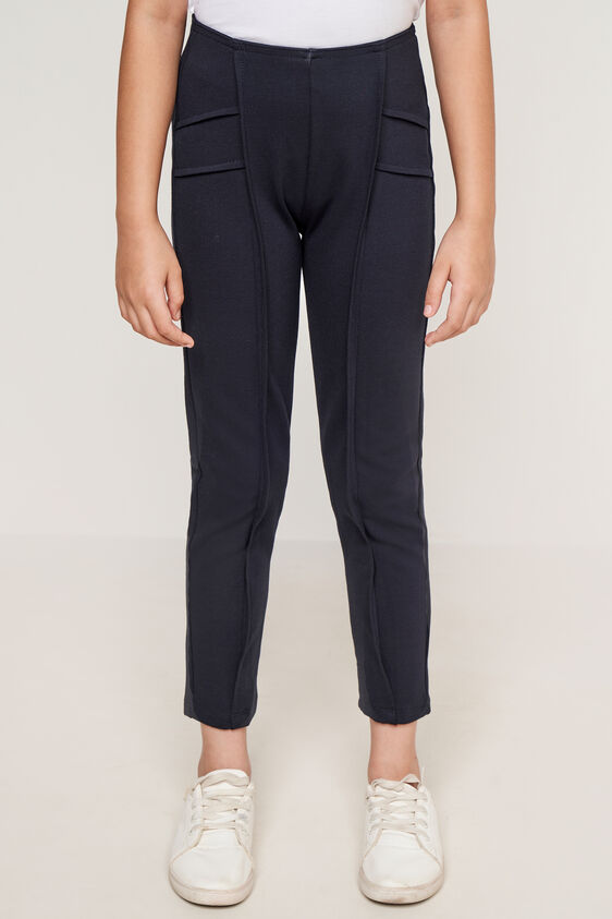Straight Bottom, Navy Blue, image 1