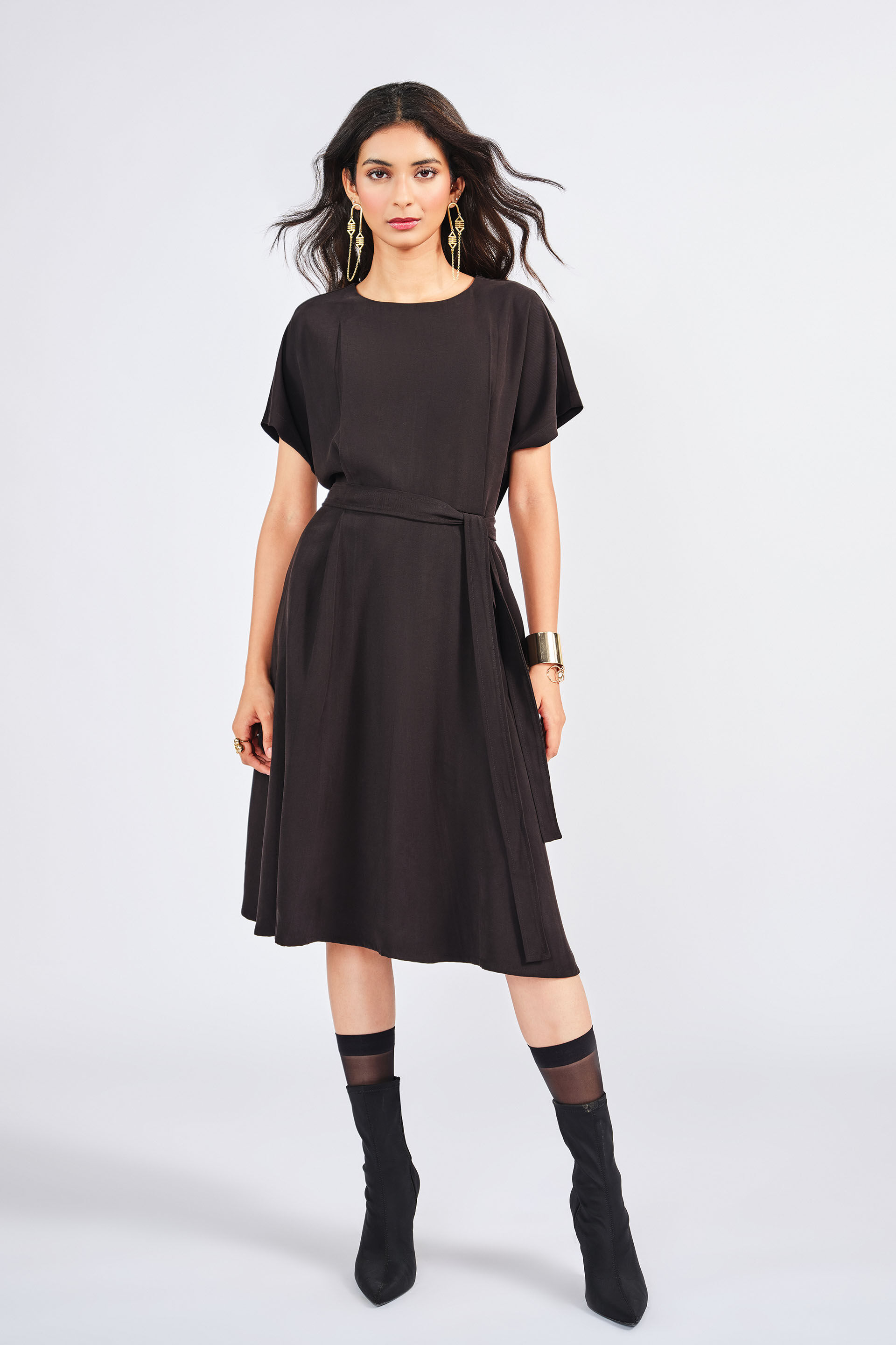 Marston Dress, Black, image 1