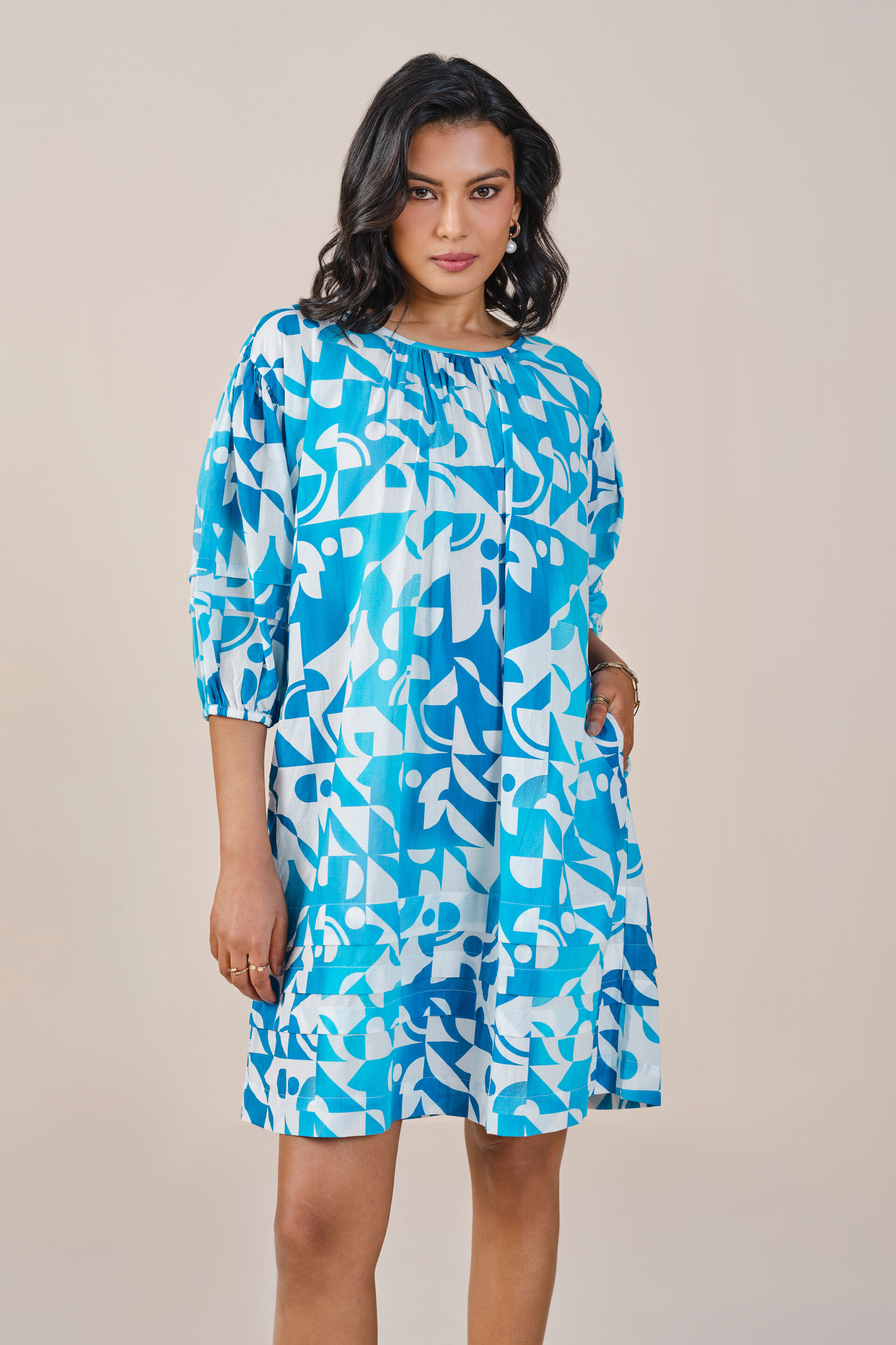 Azure Dreams Dress, Blue, image 2