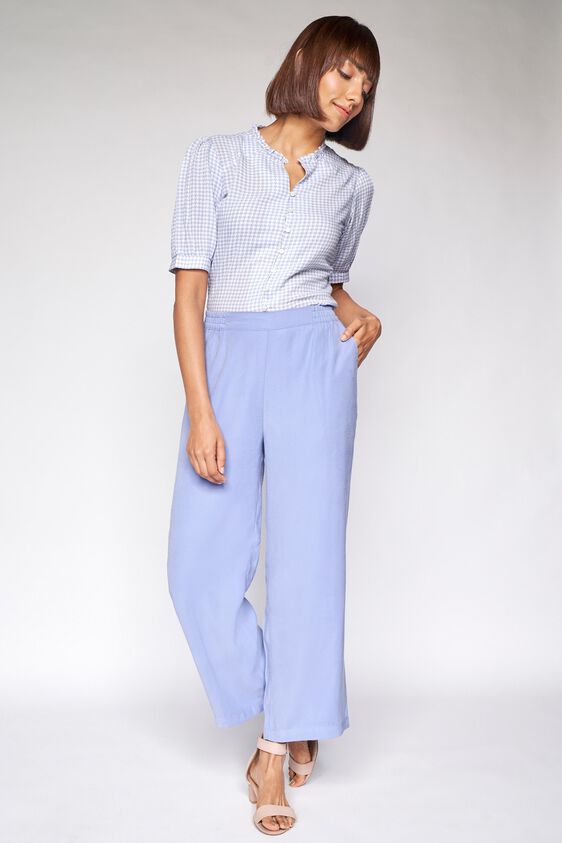 1 - Powder Blue Solid Straight Bottom, image 2