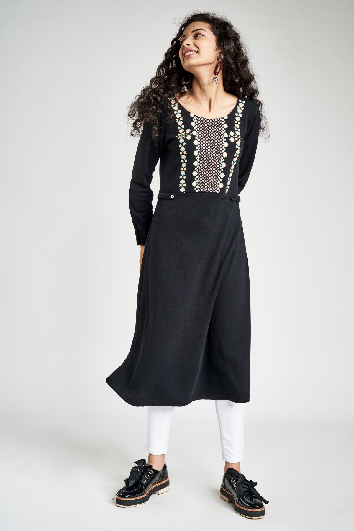 Midi kurta hot sale