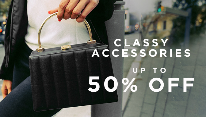 Accessories Up to 50% OFF