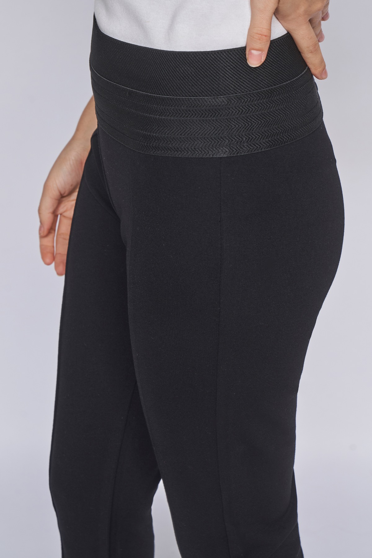 5 - Black Tapered Fit Regular Length Bottom, image 5