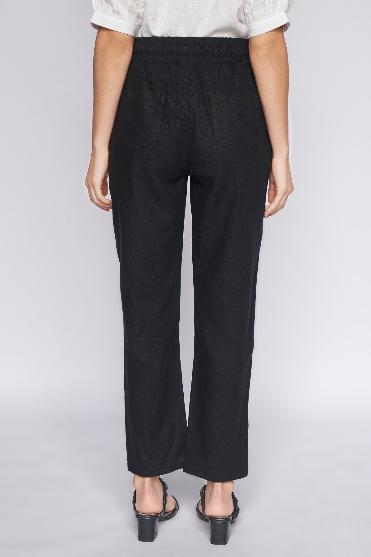 4 - Black Solid Straight Bottom, image 4