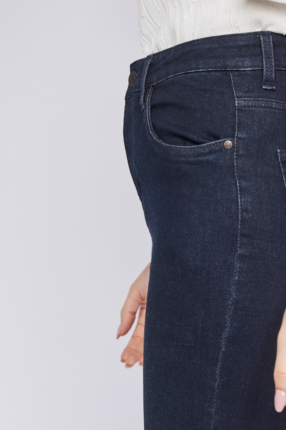 5 - Indigo Solid Straight Bottom, image 5