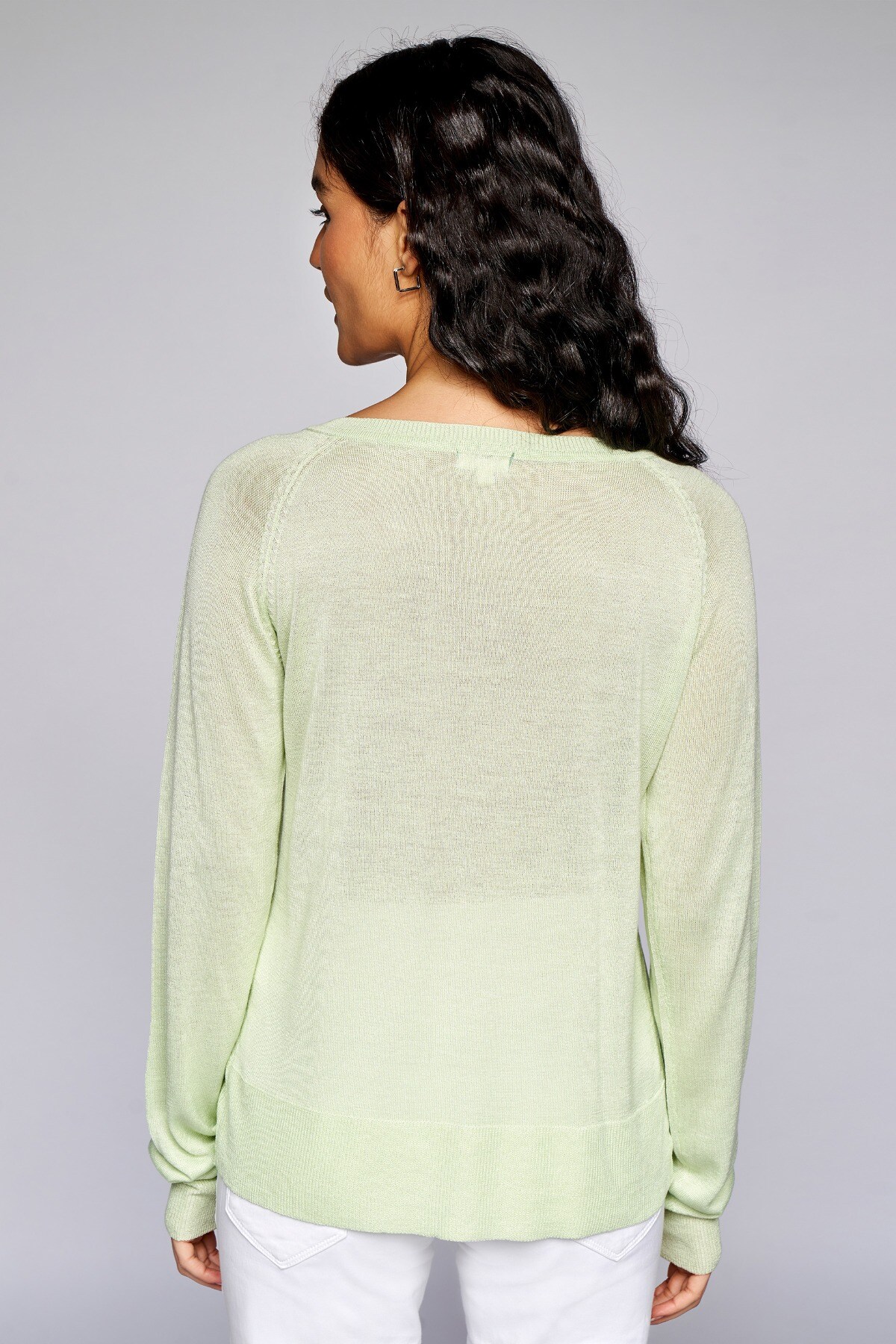 6 - Sage Green Solid Straight Top, image 6