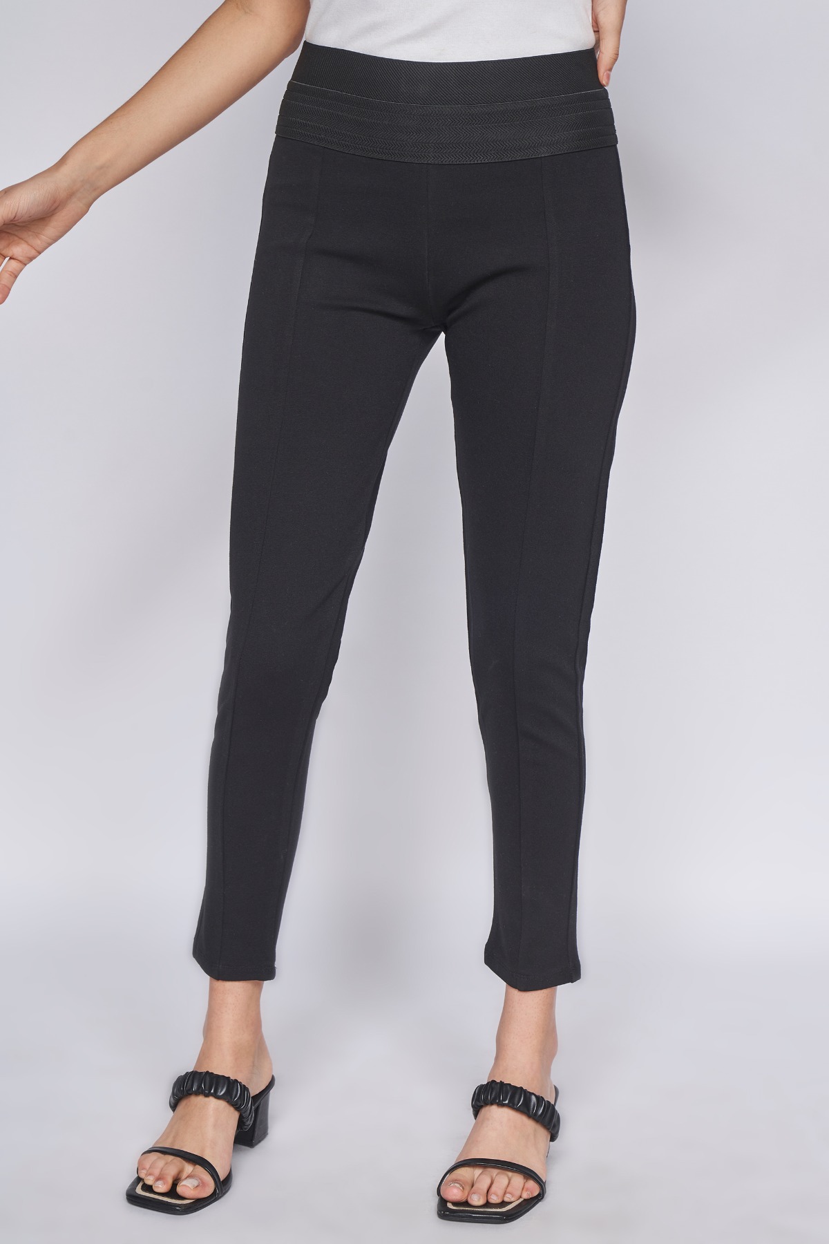 1 - Black Tapered Fit Regular Length Bottom, image 1