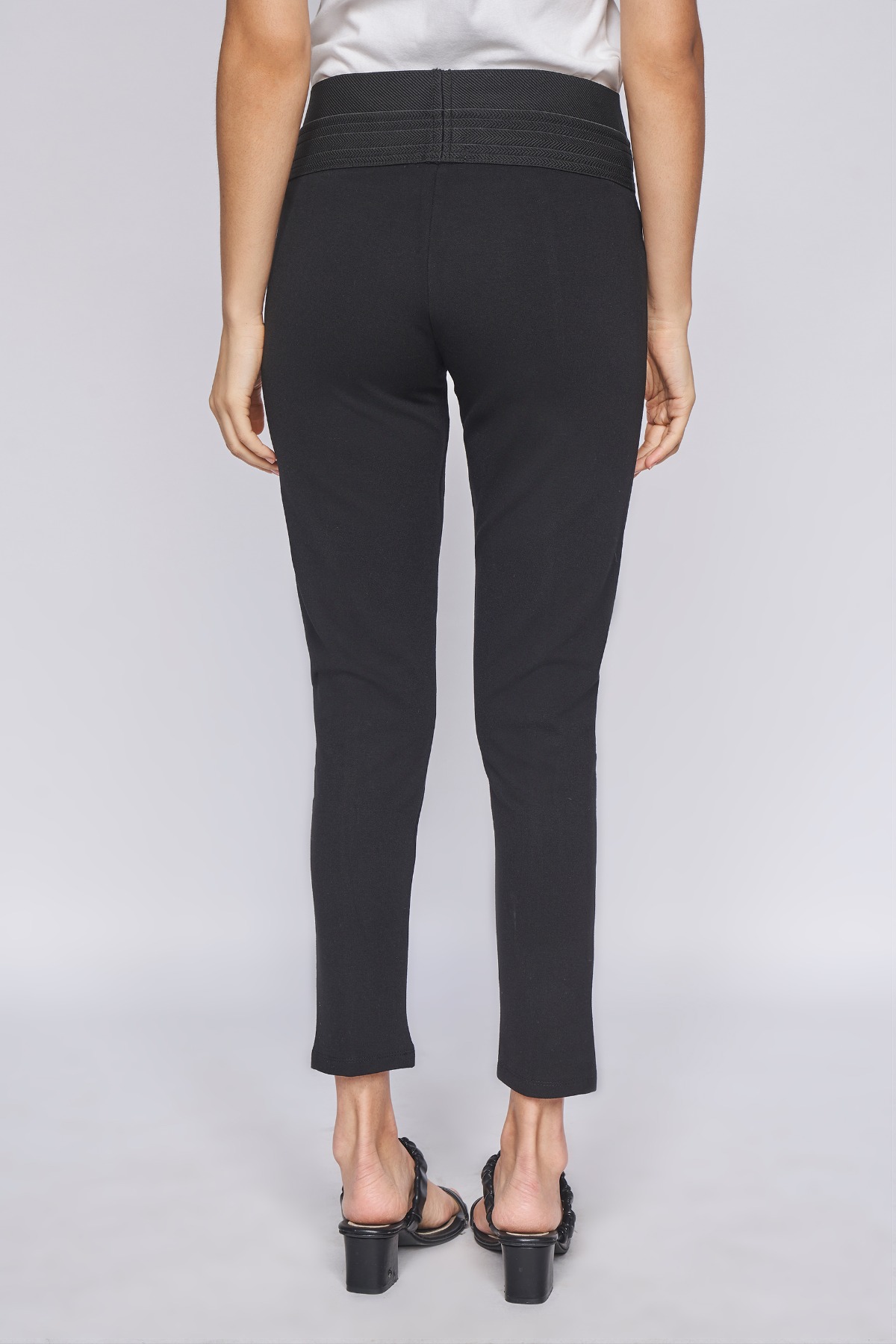 4 - Black Tapered Fit Regular Length Bottom, image 4