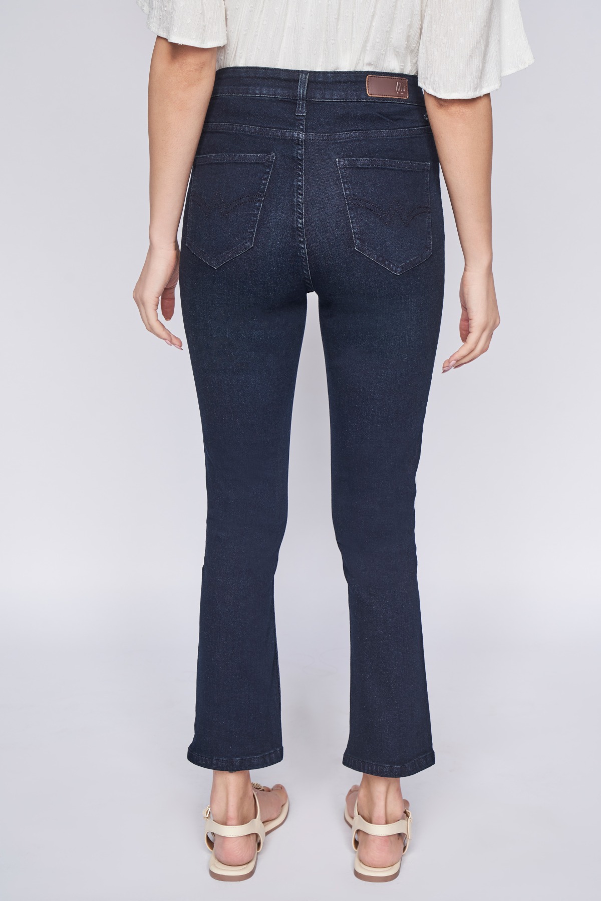 4 - Indigo Solid Straight Bottom, image 4