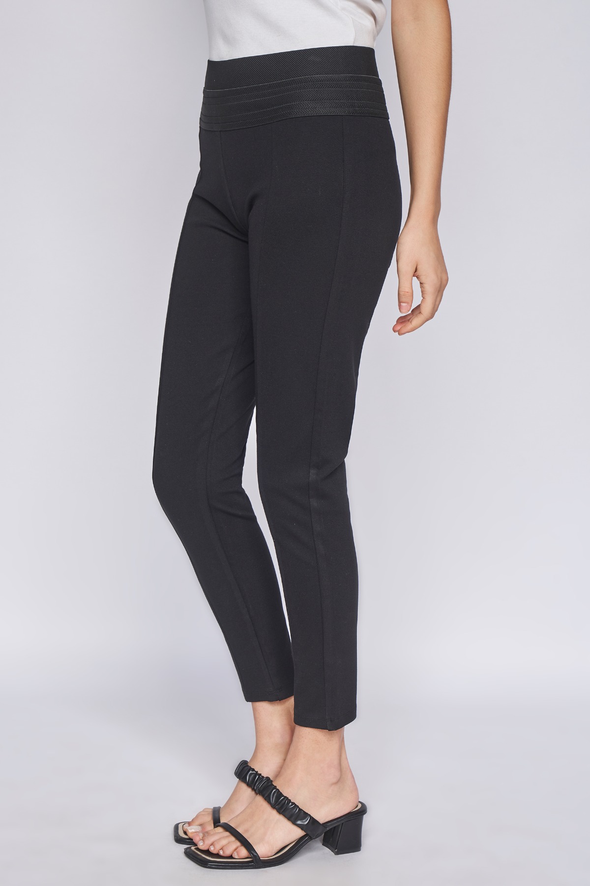 2 - Black Tapered Fit Regular Length Bottom, image 2
