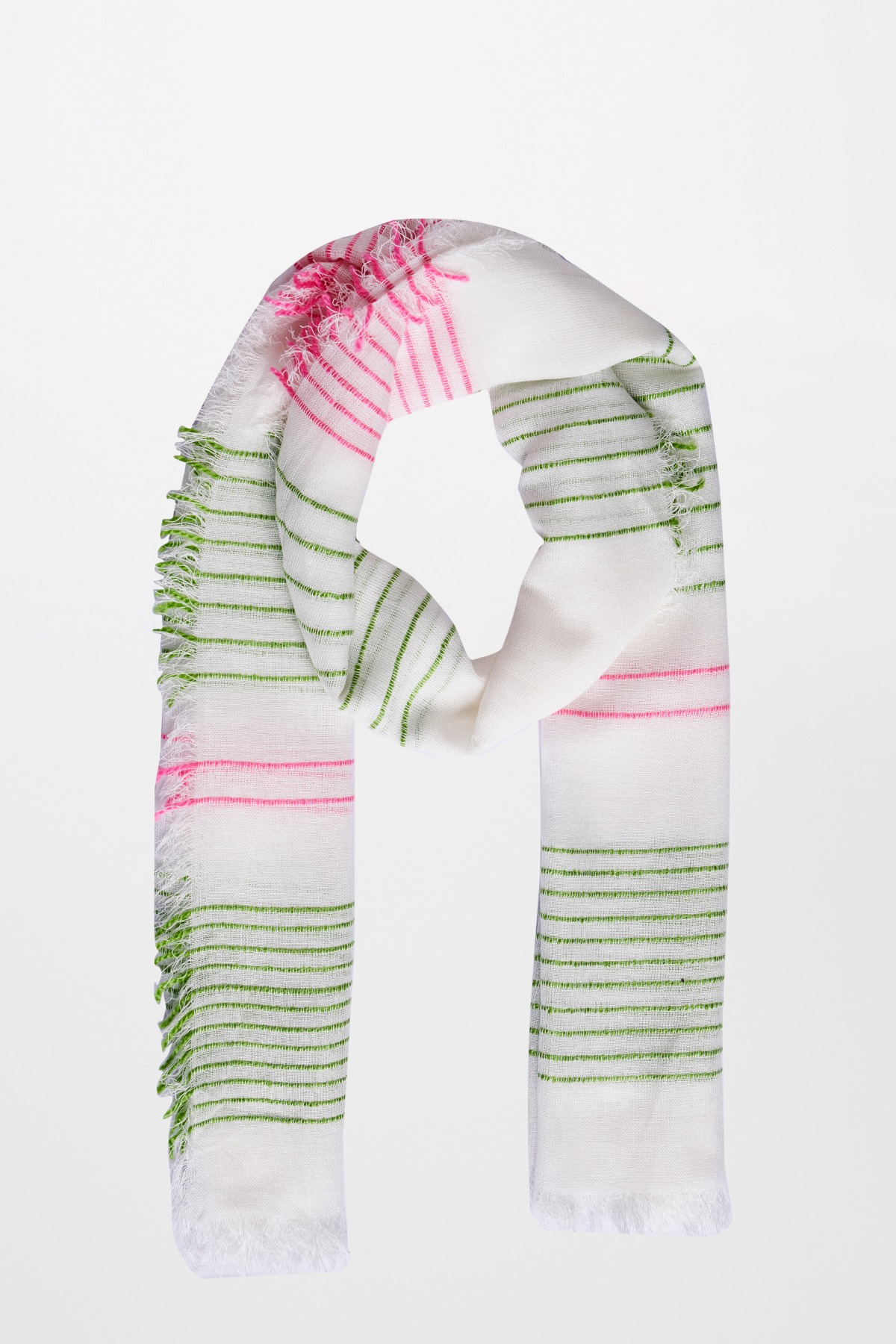 1 - Multi Color Cotton Scarf, image 1