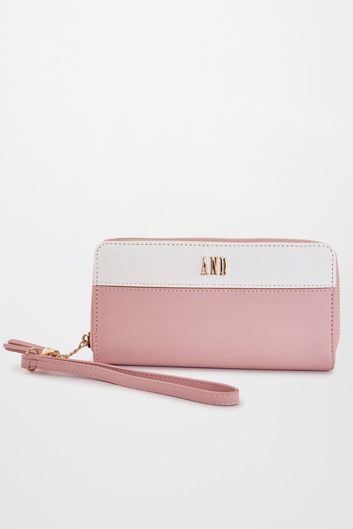 Pink Long Zipper Wallet, , image 1