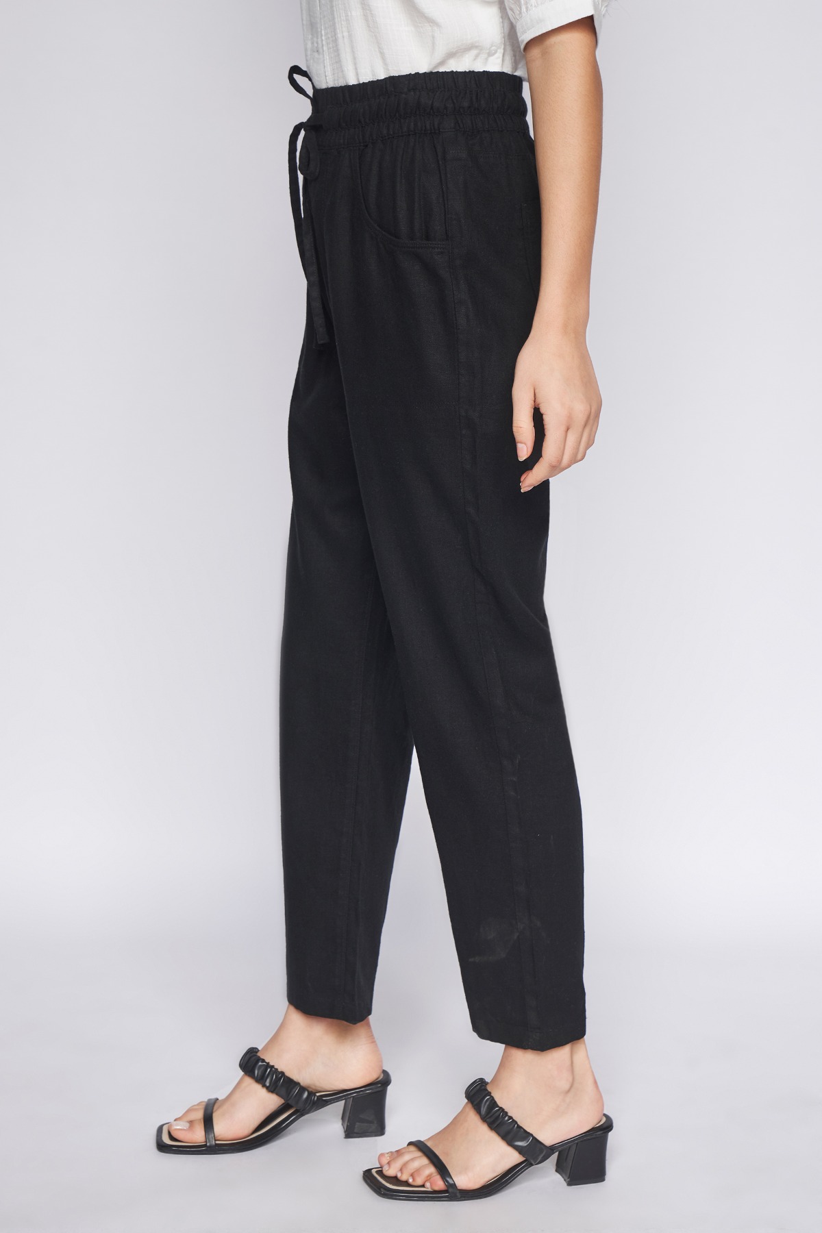 2 - Black Solid Straight Bottom, image 2