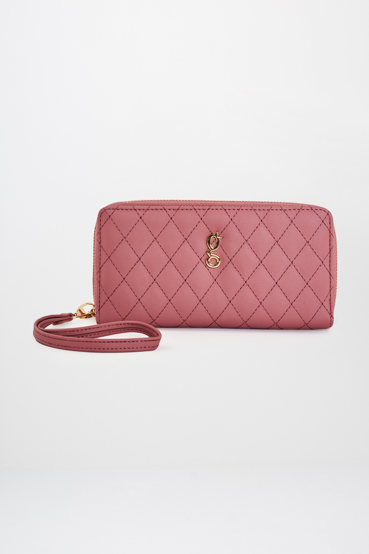 Pink Bifold Ladies Cluth, , image 2