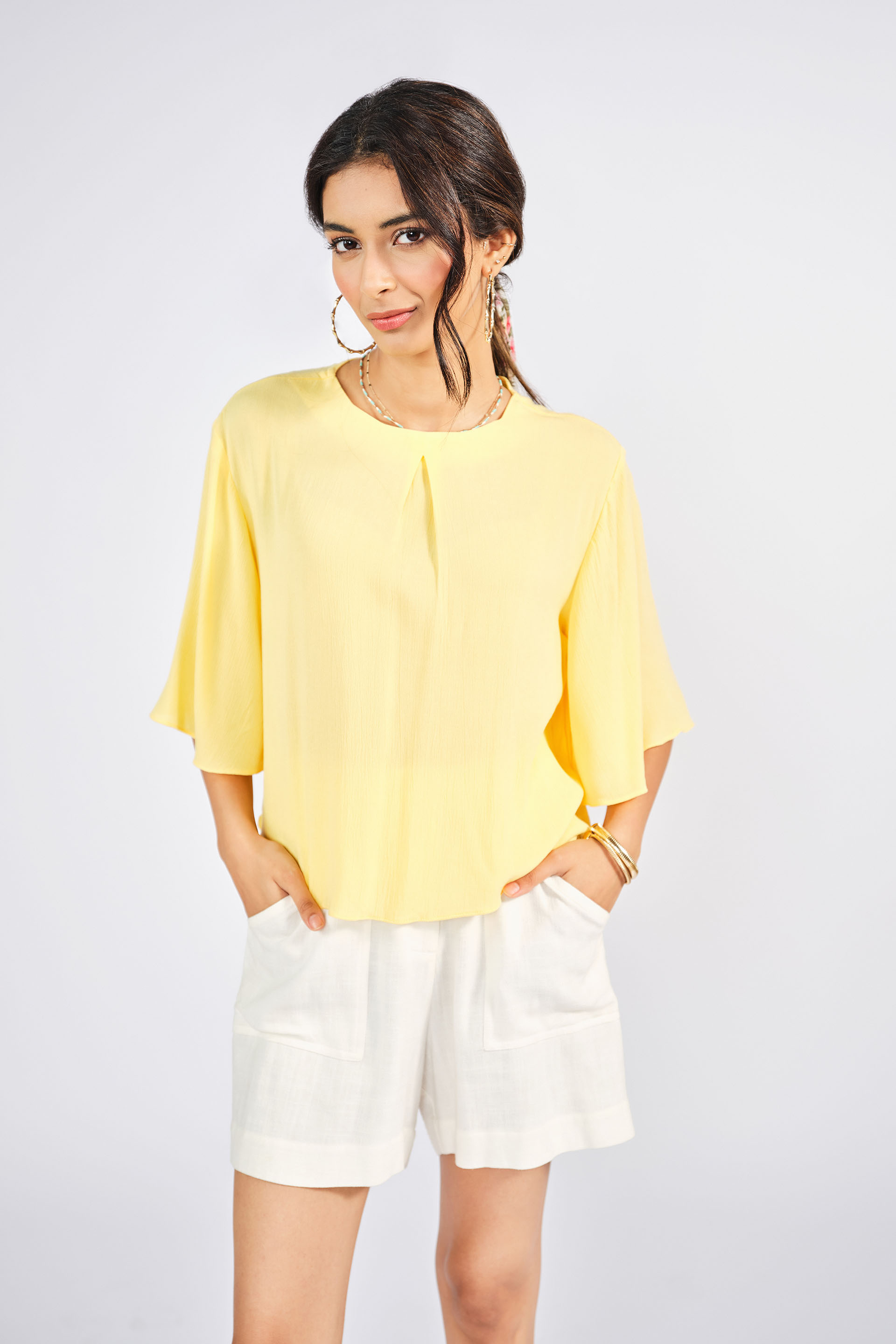 Yuzu Top, Yellow, image 1