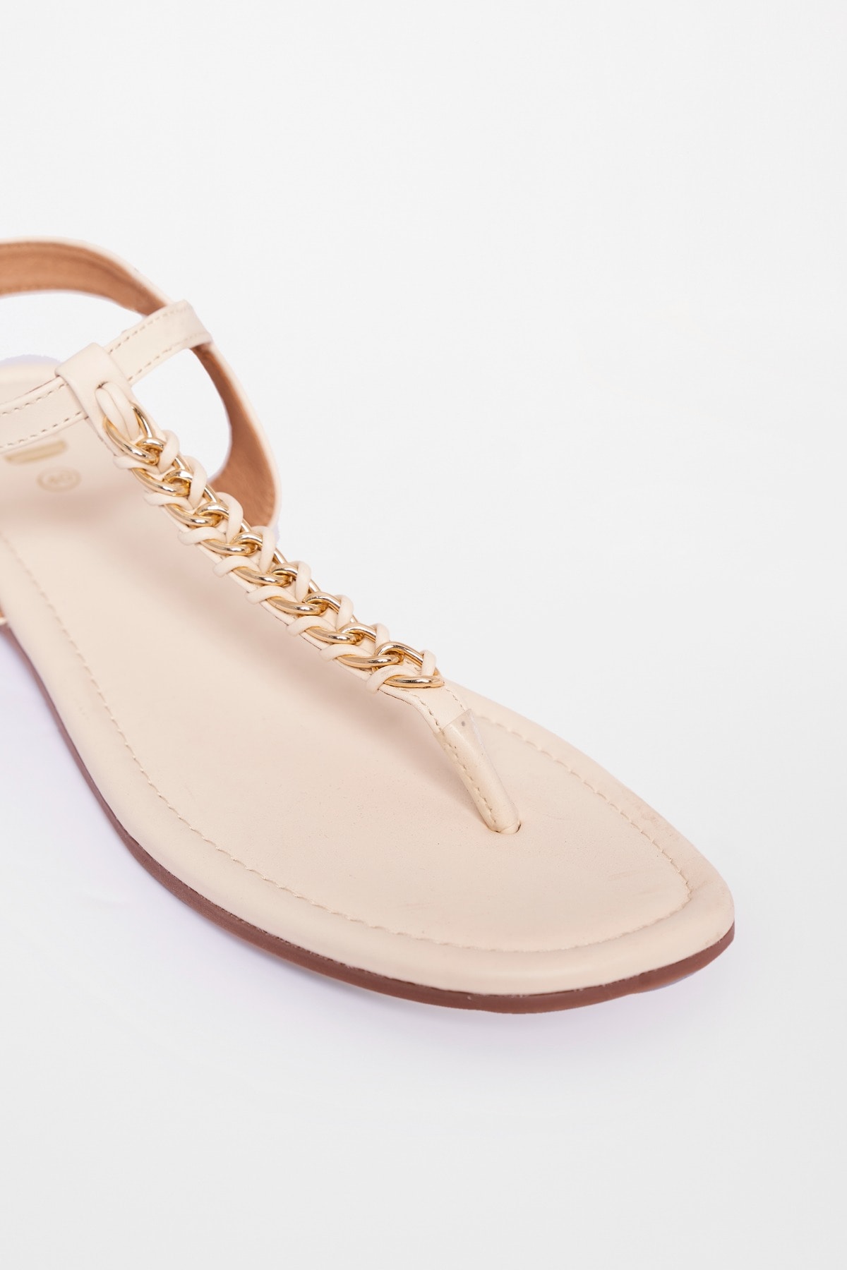Nude sales thong sandals