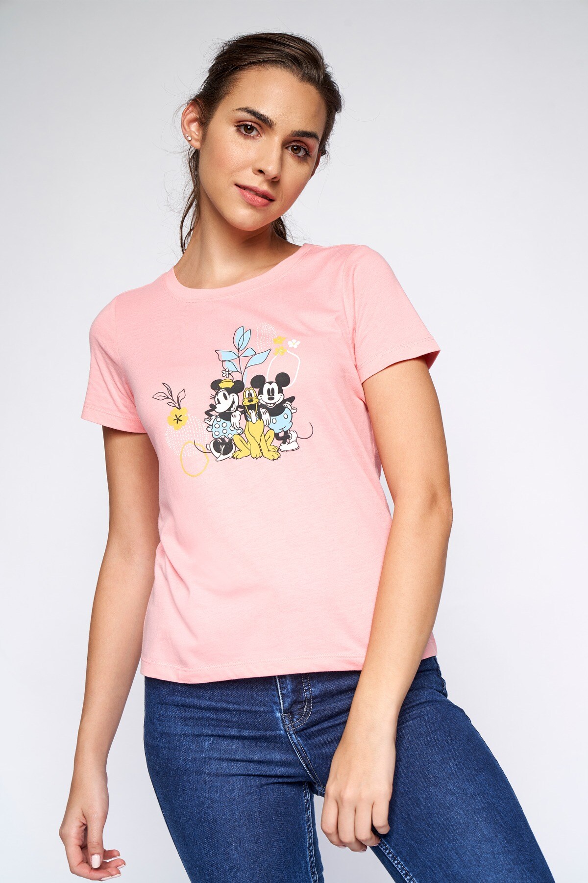 5 - Pink Graphic Straight Top, image 5