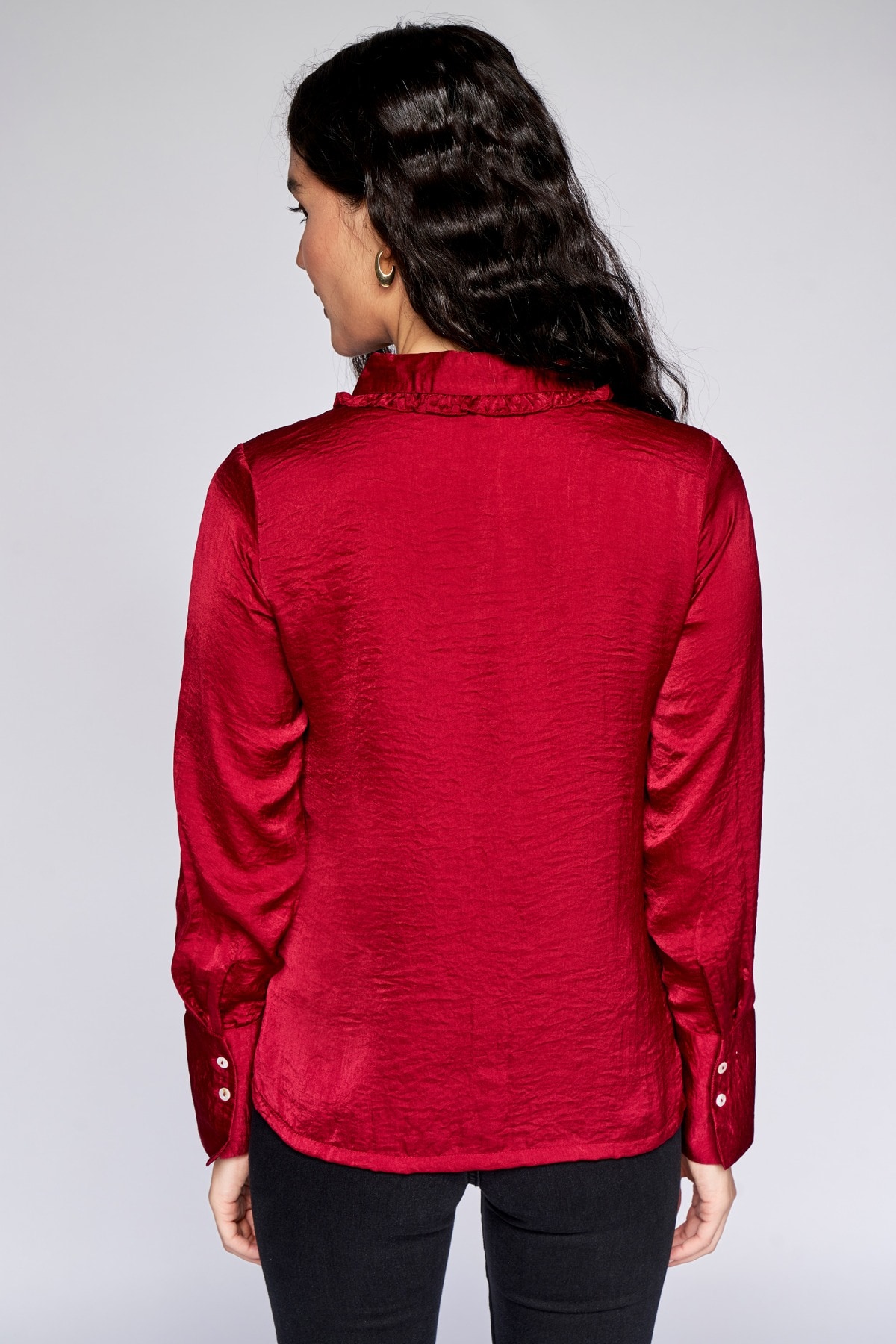 5 - Wine Solid Straight Top, image 5