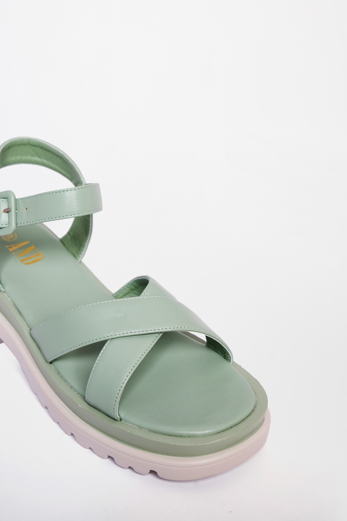 Sage online green sandals